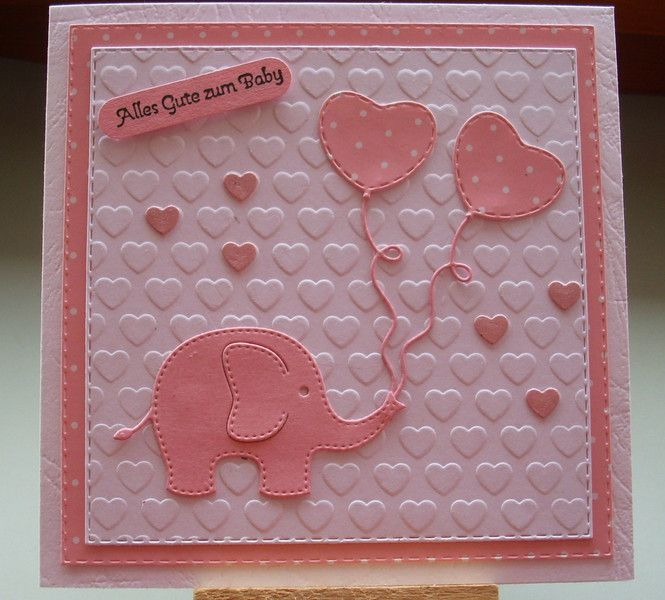 Glückwunschkarten - Glückwunschkarte Zur Geburt - Ein über Glückwunschkarte Zur Geburt Basteln