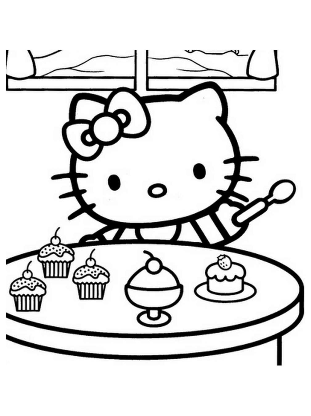 Hello Kitty Ausmalbilder Zum Drucken - Ausmalbilder Zum in Ausmalbilder Zum Ausdrucken Hello Kitty