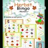 Herbst Bingo Memory® | Bingo, Bildkarten, Spielkarten ganzes Memory Spiel Powerpoint Vorlage