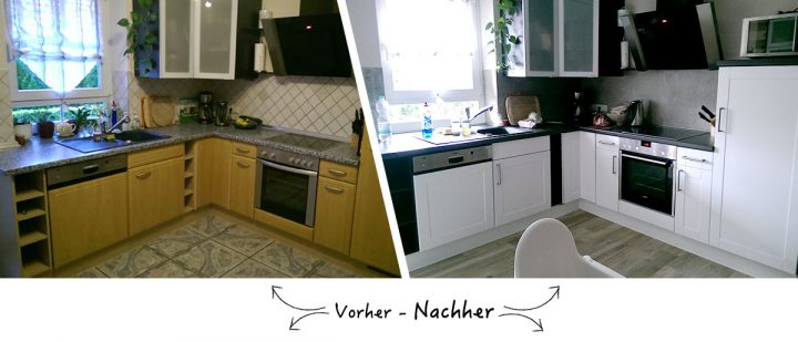 küche neue fronten selber machen