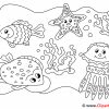 Malbilder Meerestiere mit Fische Bilder Zum Ausdrucken