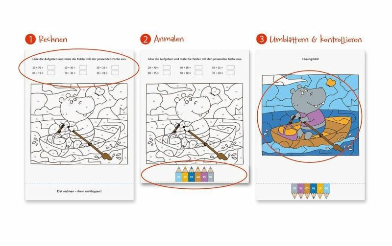 Malen Nach Zahlen, 2. Klasse: Rechnen Bis 100 Portofrei bei Malen Nach Zahlen Kostenlos Bis 100