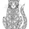 Malvorlage Katze Mandala - Tiffanylovesbooks über Kostenlose Ausmalbilder Katzen