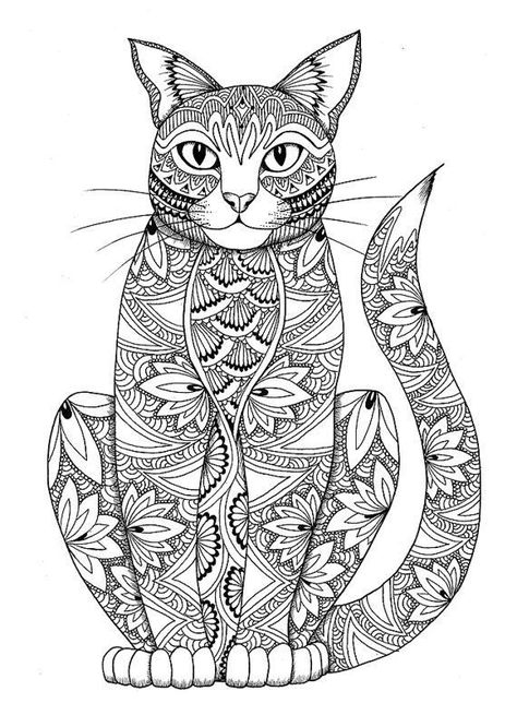 Malvorlage Katze Mandala - Tiffanylovesbooks über Kostenlose Ausmalbilder Katzen