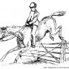 Pferdebilder Ausmalen: Pferdeköpfe Ausmalbilder | Babyduda verwandt mit Ausmalbilder Pferd Mit Reiter