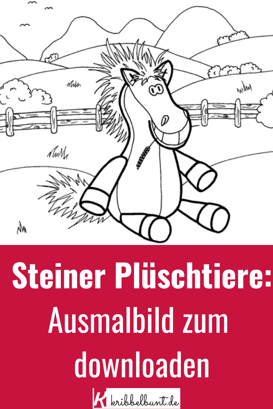 Steiner Plüschtiere Ausmalbilder Für Kinder - Zum in Ausmalbilder Für Kinder Pferde