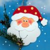Weihnachtliche Dekokette - Eine Idee Aus Dem Blog Der innen Weihnachtsmann Basteln Vorlage
