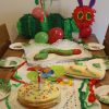 Wir Feiern Eine Raupe Nimmersatt-Geburtstagsparty in Raupe Nimmersatt Basteln Kita