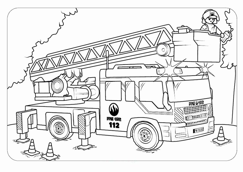 10 Gut Feuerwehrauto Malvorlage Eingebung 2020 bestimmt für Malvorlagen Feuerwehrauto