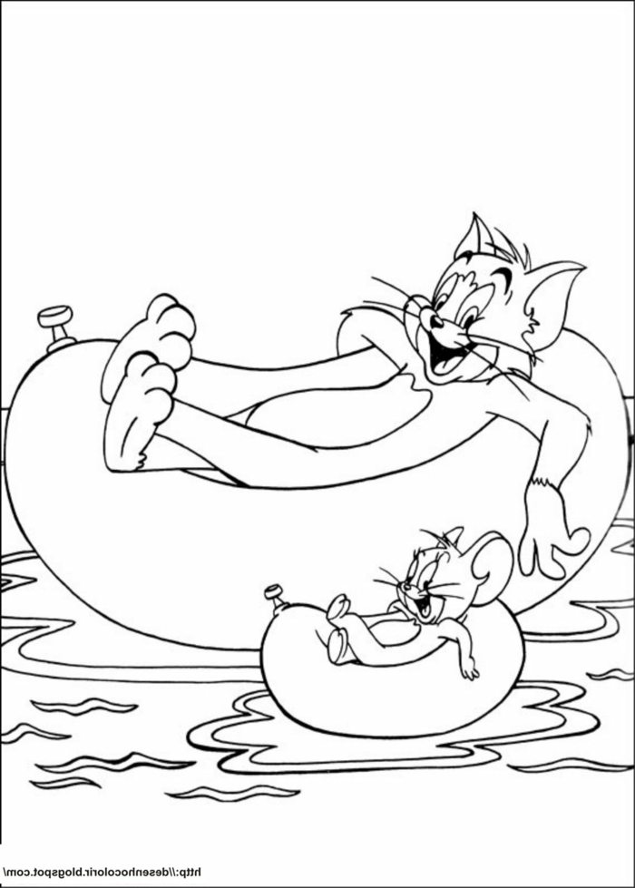 1001+ Ideen Für Bilder Zum Ausmalen - Wundervolle in Tom Und Jerry Ausmalbild