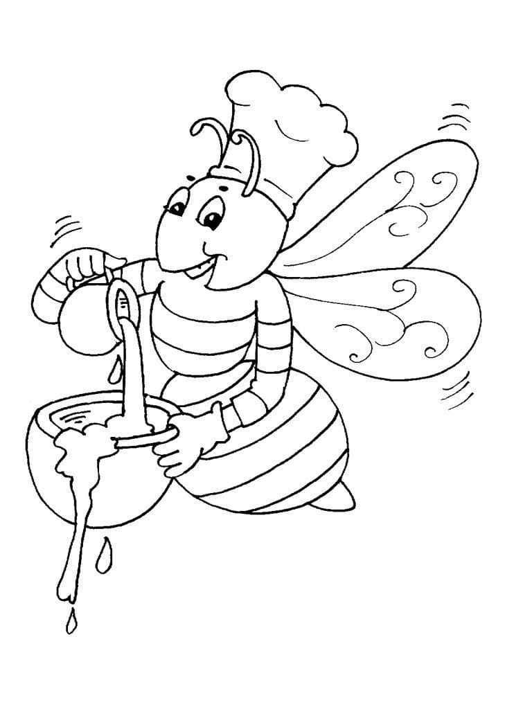 65 Biene Ausmalbild Kostenlos - Malvorlagen Für Kinder Zum in Ausmalbilder Bienenstock
