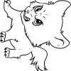 Angry Baby Wolf Coloring Page - Free Printable Coloring bestimmt für Malvorlage Wolf