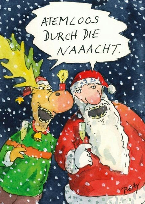 Atemlos | Sprüche Weihnachten Lustig, Weihnachten Comic über Lustiges Bild Weihnachten