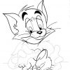Ausmalbild: Tom Und Der Schlafende Jerry | Ausmalbilder für Tom Und Jerry Ausmalbild