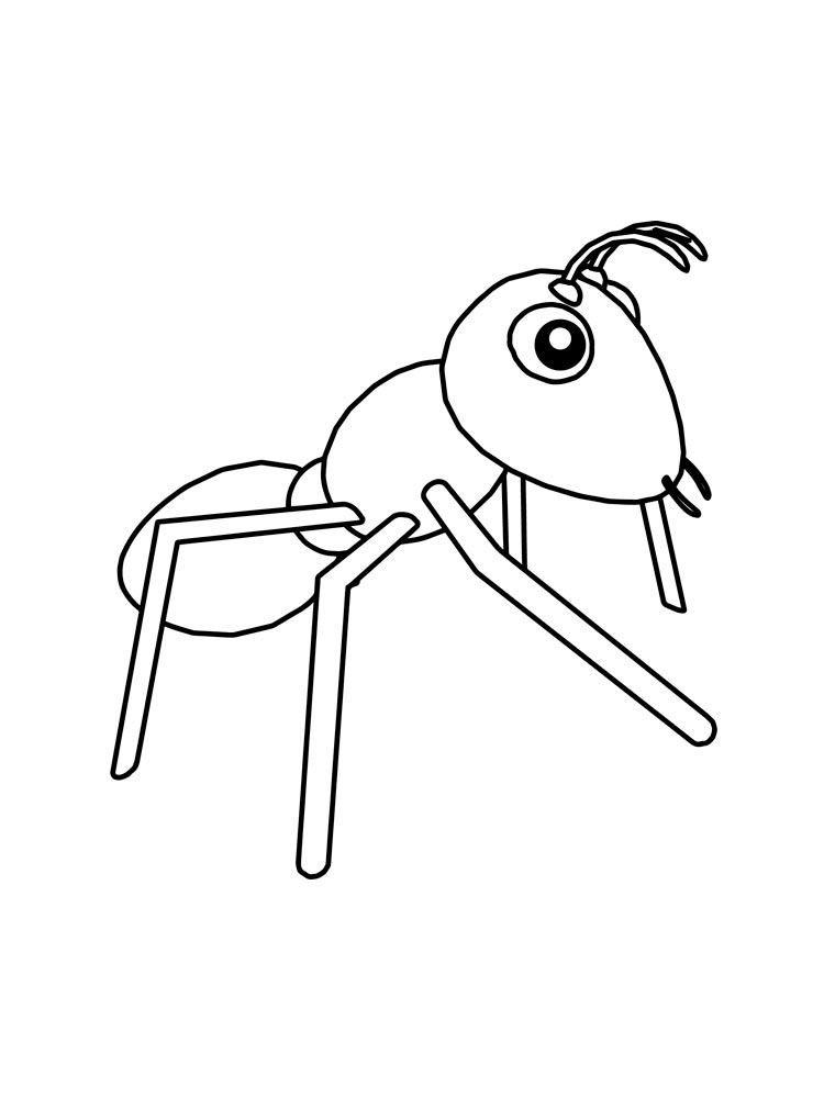 Ausmalbilder Ameise - Malvorlagen Kostenlos Zum Ausdrucken verwandt mit Ameise Ausmalbild