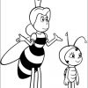 Ausmalbilder Biene Maja-8 | Ausmalbilder Malvorlagen über Biene Maja Ausmalbilder