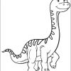 Ausmalbilder Dinosaurier Langhals - Malvorlagen in Langhals Dino Ausmalbild