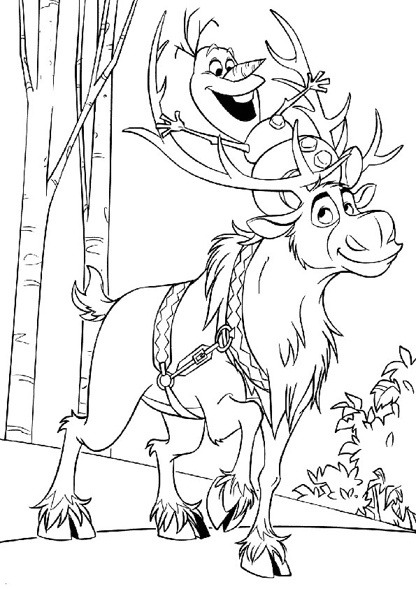 Ausmalbilder Eiskönigin in Eiskönigin Ausmalen