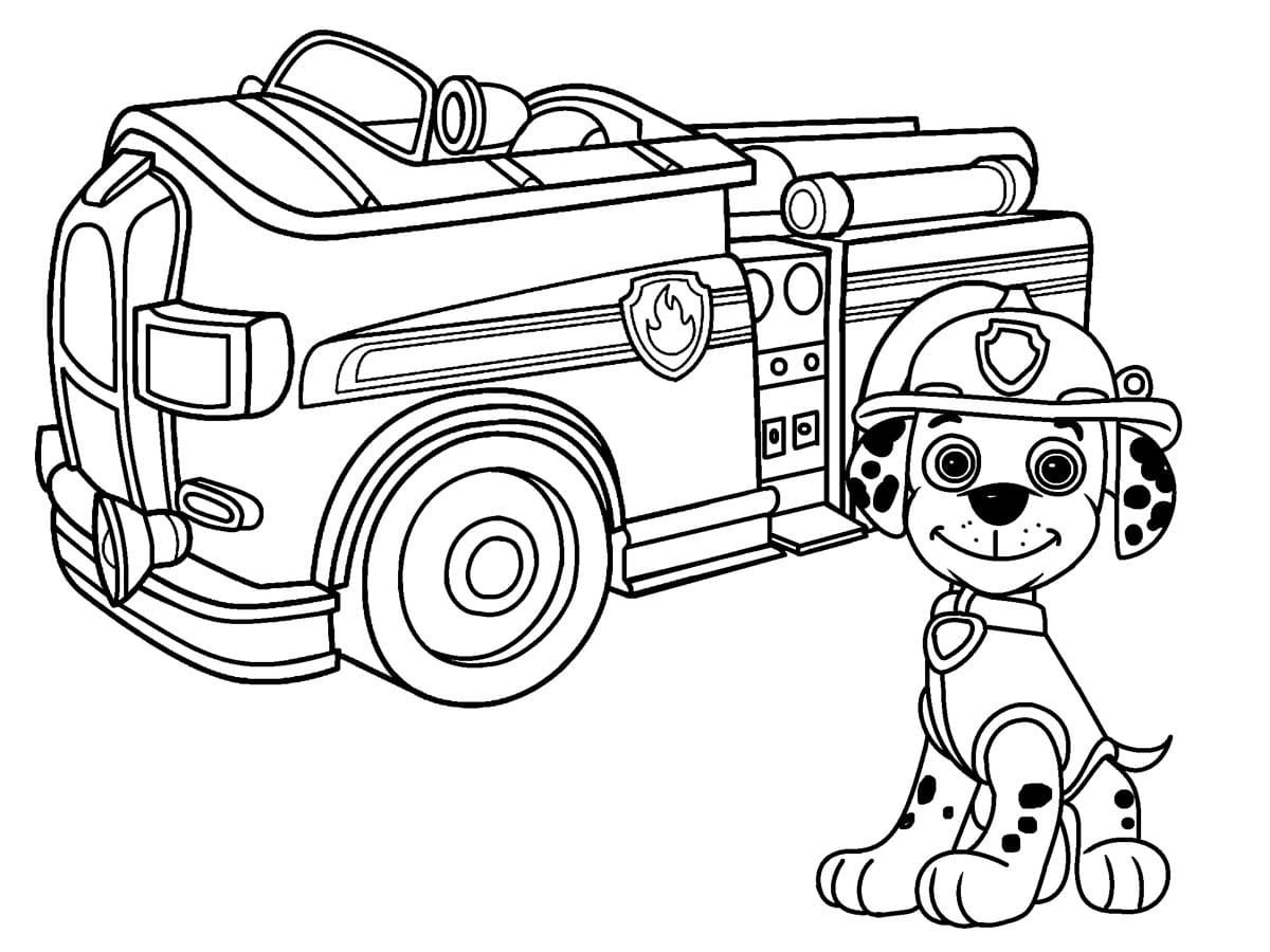Ausmalbilder Feuerwehrauto. Drucken Für Kinder | Wonder über Ausmalbilder Feuerwehrauto