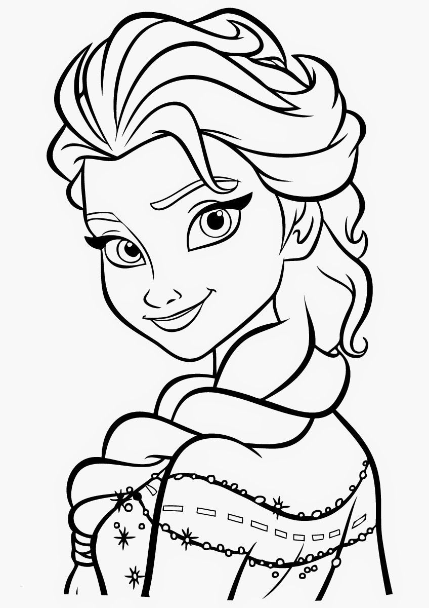 Ausmalbilder Kostenlos Elsa Genial Frozen Coloring Pages mit Eiskönigin Malvorlagen