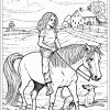 Ausmalbilder Pferde Mit Reiter - Ausmalbilder innen Ausmalbild Pferde Kostenlos
