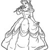Ausmalbilder Prinzessin Belle - Malvorlagen Kostenlos Zum in Ausmalbild Prinzessinnen