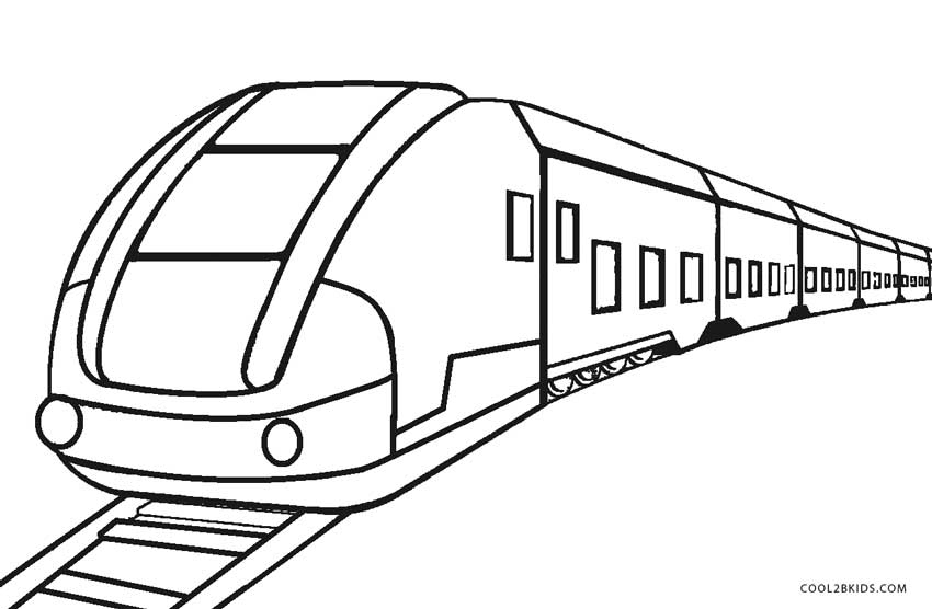Ausmalbilder Zug - Malvorlagen Kostenlos Zum Ausdrucken für Ausmalbilder Zug