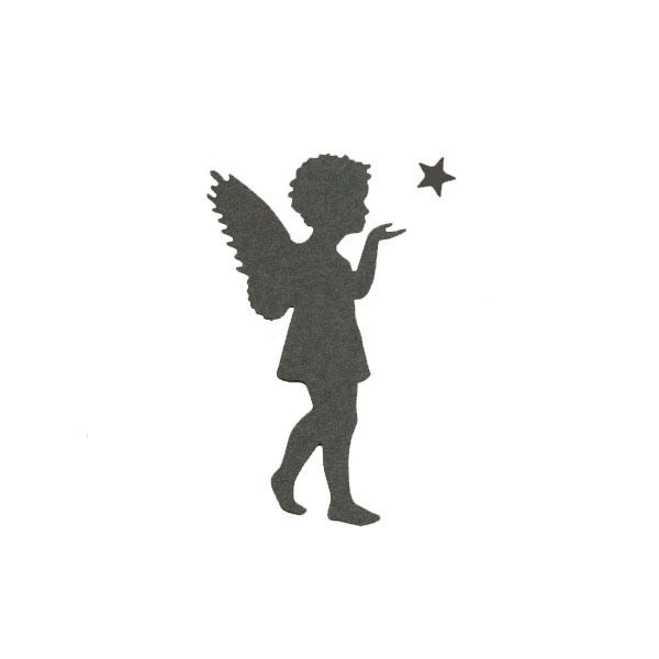 Die 'Engel Mit Stern' | Scherenschnitt Engel, Bilder bei Bilderengel Kostenlos