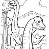 Dinozaury Kolorowanka | Kolorowanki, Dinozaury, Dinozaur mit Ausmalbilder Langhals