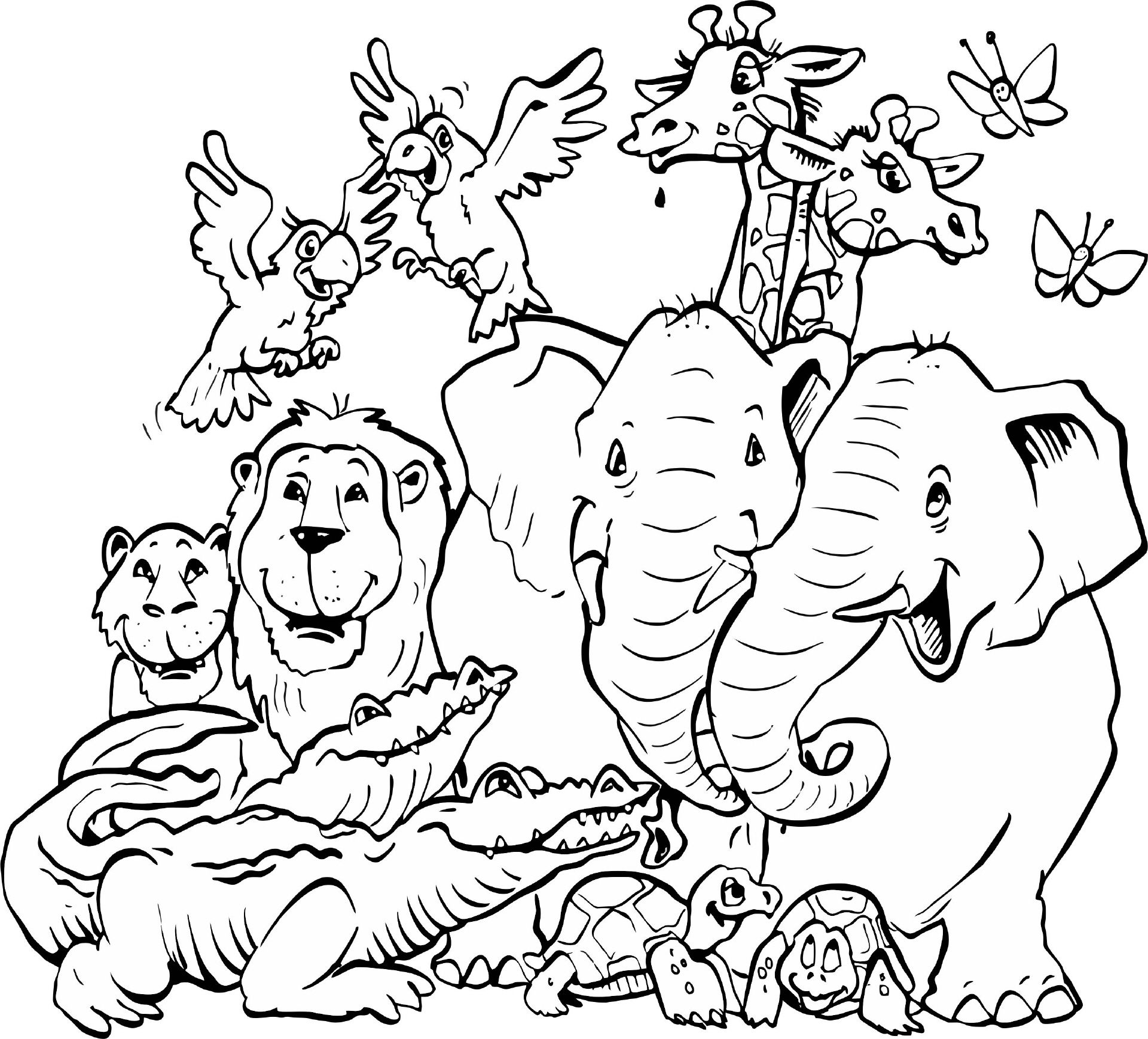 Elefanten | Coloring For Kids, Coloring Pages, Bible Class in Ausmalbilder Elefant