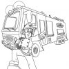 Feuerwehrauto Feuerwehrmann Sam Ausmalbild - Malvorlagen verwandt mit Malvorlagen Feuerwehrauto