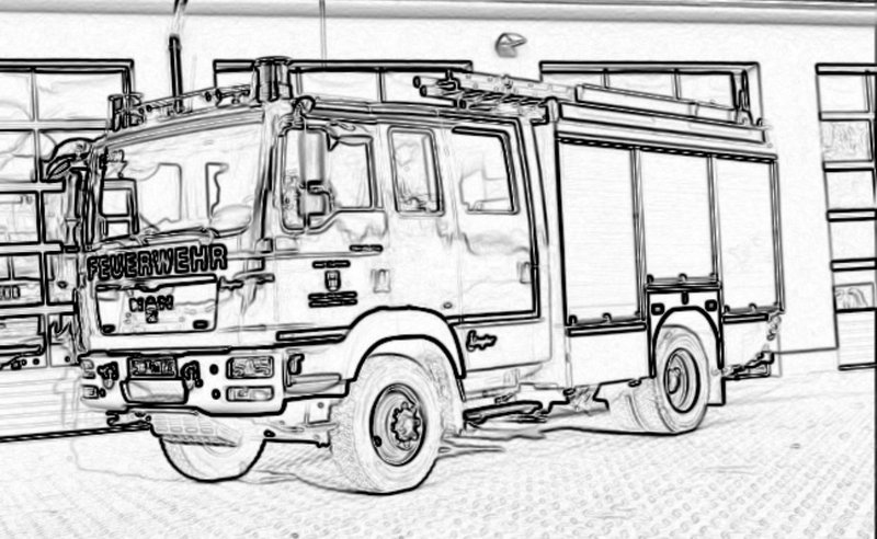 Freiwillige Feuerwehr Ehmen: Fahrzeugbilder Zum Ausmalen in Feuerwehrautos Zum Ausmalen