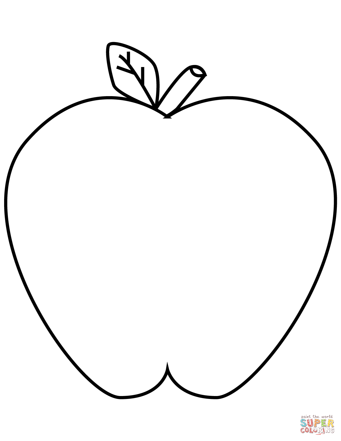 Green Apple Drawing At Getdrawings | Free Download verwandt mit Apfel Malvorlage