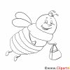Grosse Biene Malvorlage über Ausmalbilder Bienen