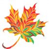 Herbstblatt - Papierbild - Bastelanleitung Und Vorlagen verwandt mit Malvorlage Blätter Herbst