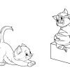 Katzenbilder Zum Ausmalen - Ausmalbilder Katzenbilder ganzes Babykatze Zum Ausmalen
