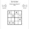 Kinder Sudoku 4X4 Mittel | Sudoku Kinder, Mathe Für mit Sudoku Vorlagen Schwer