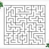 Kinder123 - Spiel Und Spass: Frosch - Labyrinth in Labyrinthvorlage Ausdrucken