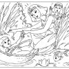 Kleurplaat Baby Mozes - Afb 25961. | Baby Moses für Ausmalbild Bibel