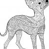 Kostenloses Ausmalbild Hund - Pinscher. Die Gratis Mandala bestimmt für Ausmalbild Mops