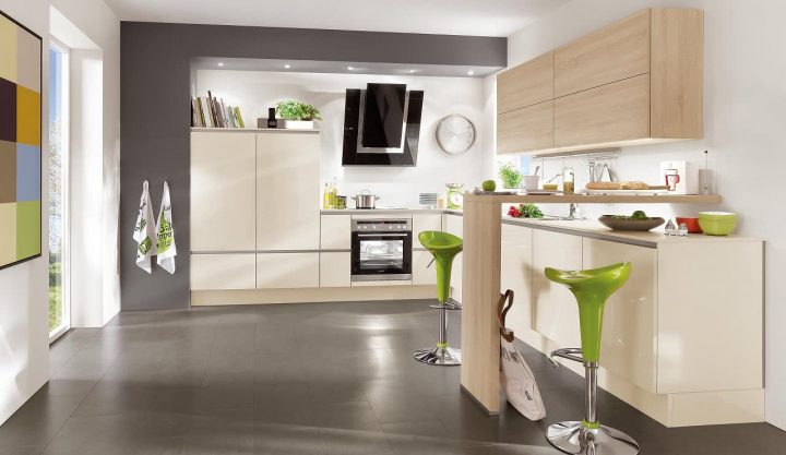 küche magnolia hochglanz