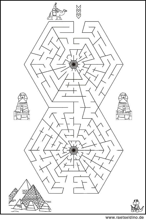 Labyrinth Rätsel Für Erwachsene Und Kinder bestimmt für Labyrinthvorlage Ausdrucken