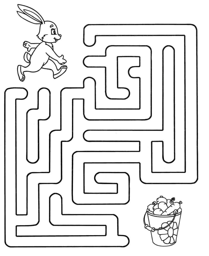 Labyrinthe Für Kinder. 100 Neue Rätsel Zum Drucken verwandt mit Labyrinthvorlage Ausdrucken