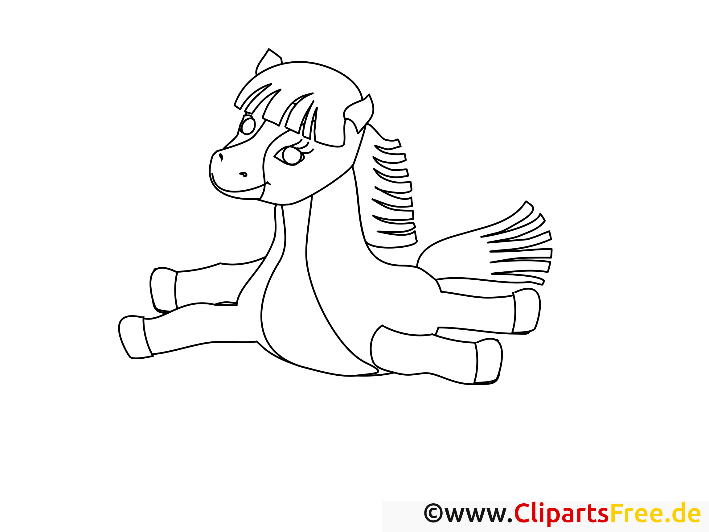 Mal Bilder Ausdrucken Pferde bei Ausmalbilder Gratis Pferde