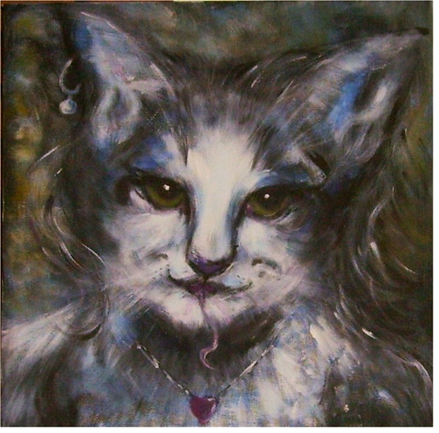 Mal Wieder Ein Kätzchen :-) - Katze, Malerei, Tiere Von für Kätzchen Zeichnen