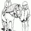 Malvorlagen -Ausmalbilder- Pferde | Ausmalbilder Malvorlagen in Ausmalbild Pferde