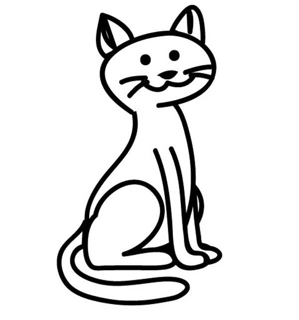 Malvorlagen Katze Zum Drucken - Malbild bestimmt für Ausmalbild Katzenfamilie