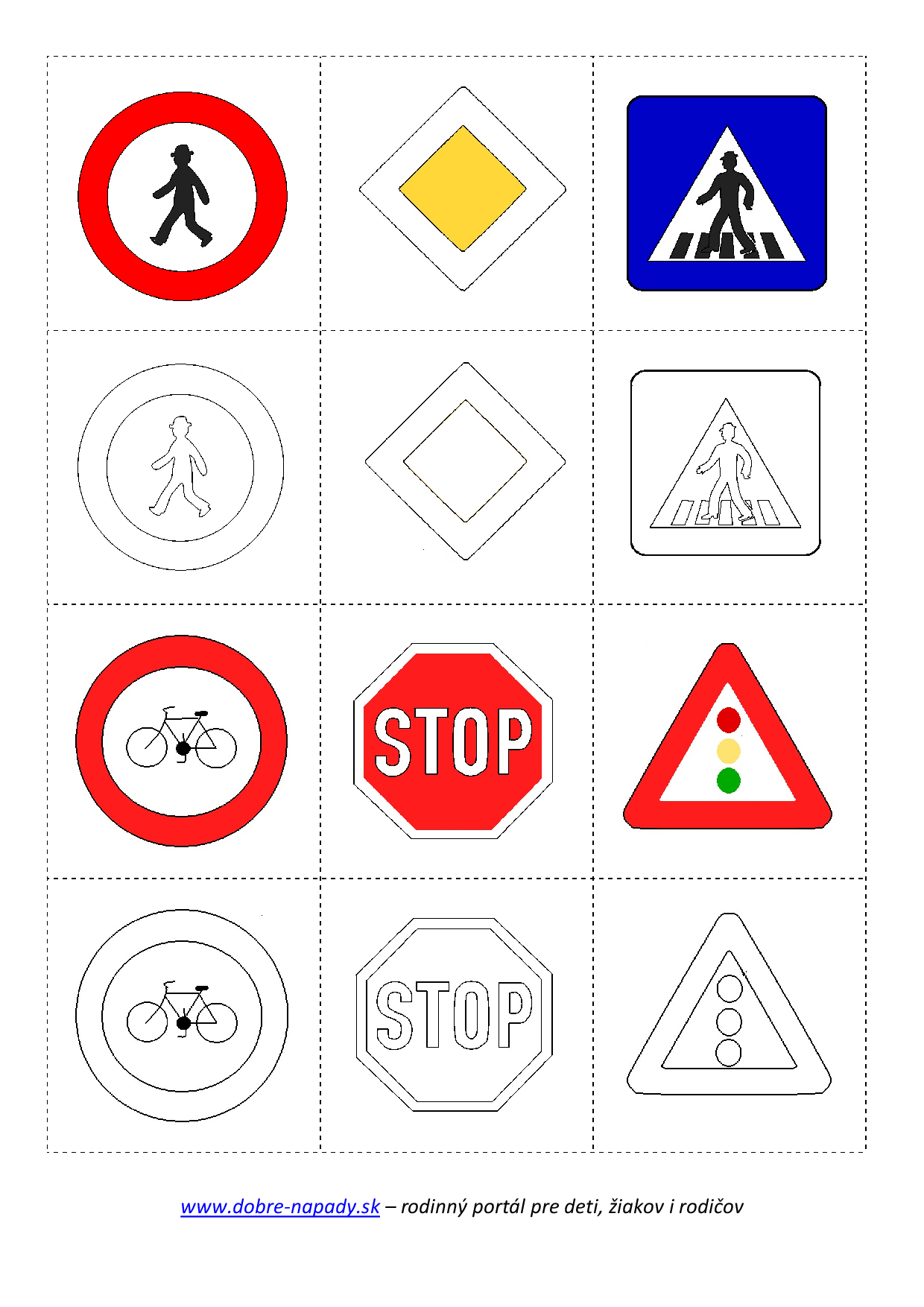Malvorlagen Verkehrsschilder Quadratisch über Malvorlagen Verkehrsschilder
