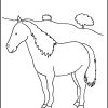 Pferde-Bild Zum Ausdrucken Und Ausmalen bestimmt für Ausmalen Pferd
