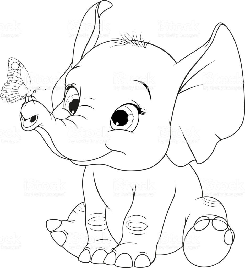Pin By Annette On Erdmännchen | Elephant Coloring Page mit Vorlage Tiere Zeichnen